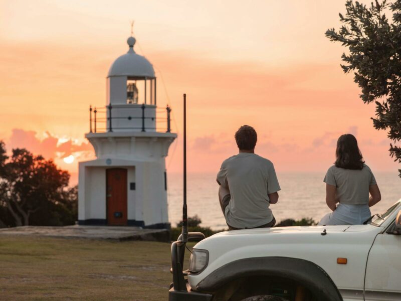 Ballina Lighthouse - Panoramic Views of Ballina Beaches