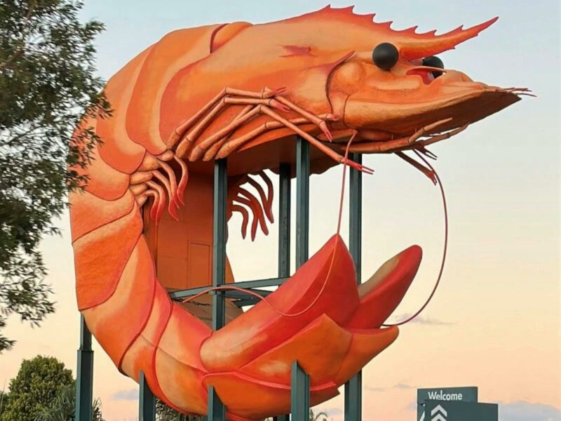 Selfie with the Prawn